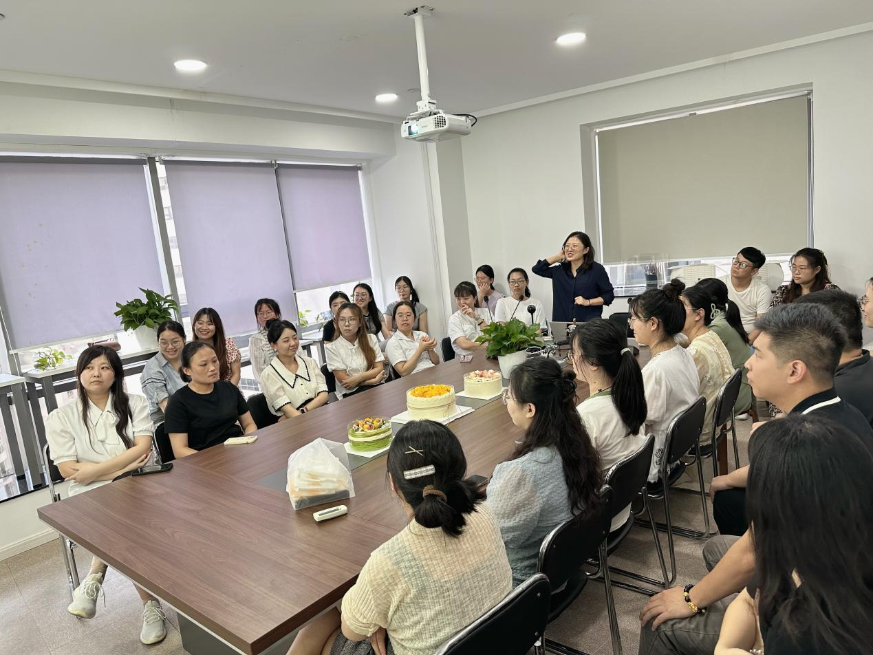 為幸福加碼，快樂不止一“夏”——青島分公司生日迎新會