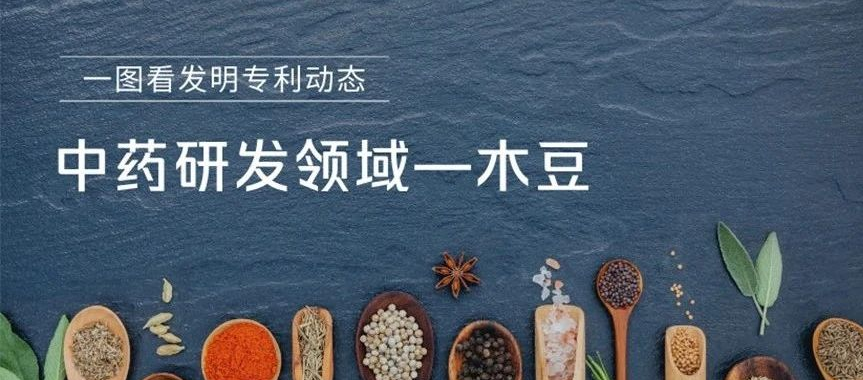 一圖看發(fā)明專利動態(tài)｜中藥研發(fā)領域——木豆